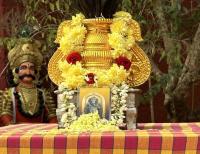 H.H. Swamiji's visit to Shri Idagunji Maha Ganapati Yakshagana Mandali, Keremane (3 Feb 2023)